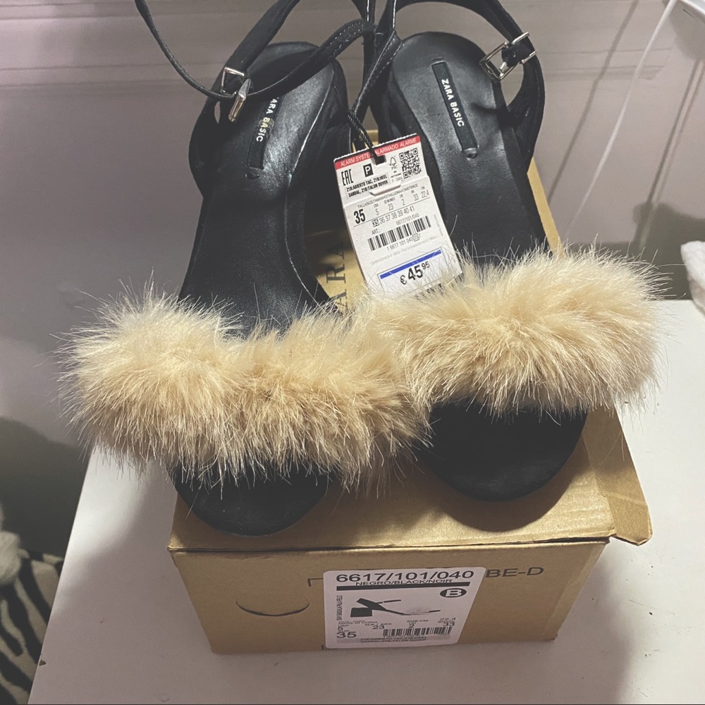 Zara Open toe mule